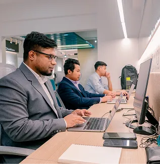 TechCare team member at work