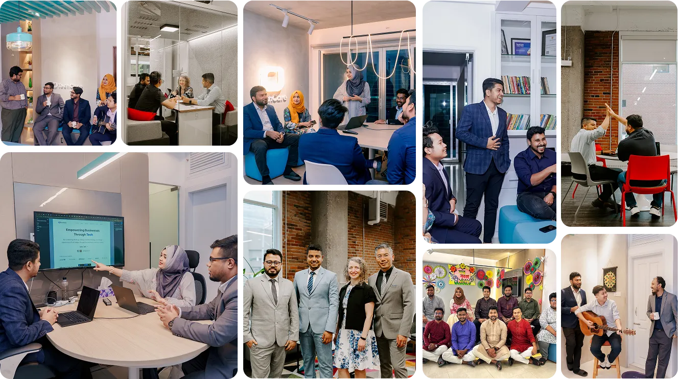 TechCare team in the office