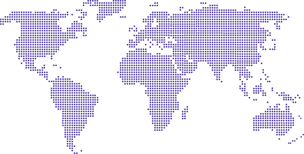 Map showing TechCare office locations