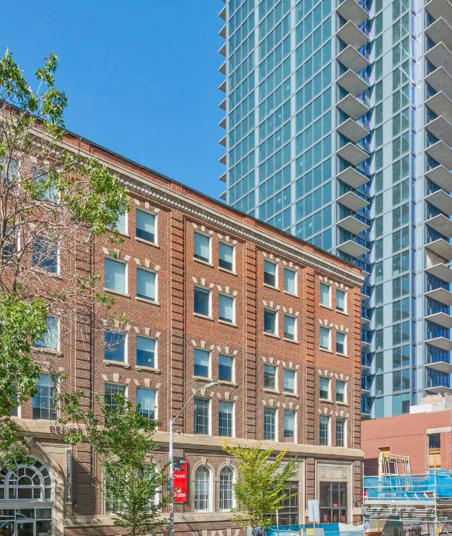TechCare's HQ office building in downtown Edmonton, Canada